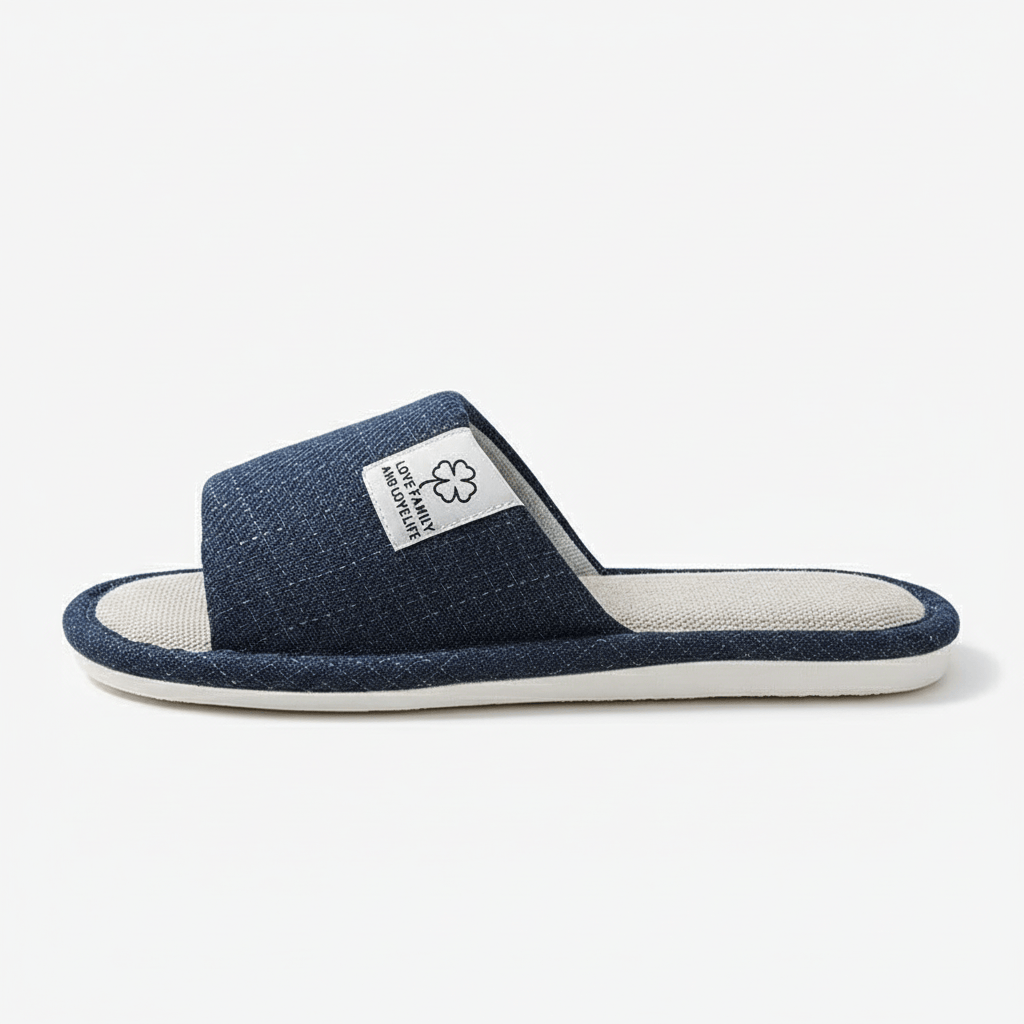 Chaussons Ouverts d'Été pour Homme Bleu marine / 40-41