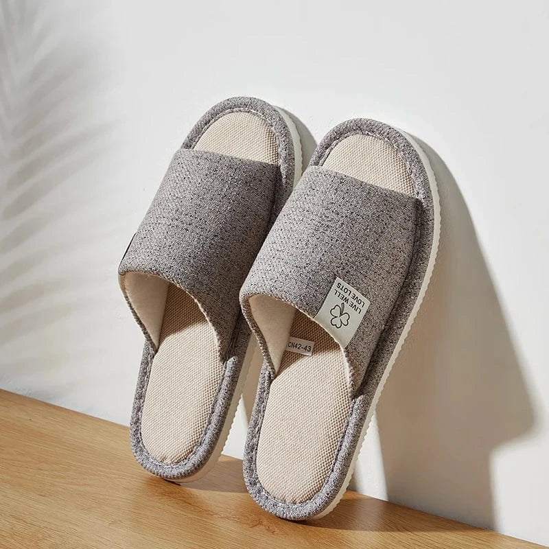Chaussons Ouverts d'Été pour Homme Gris / 40-41