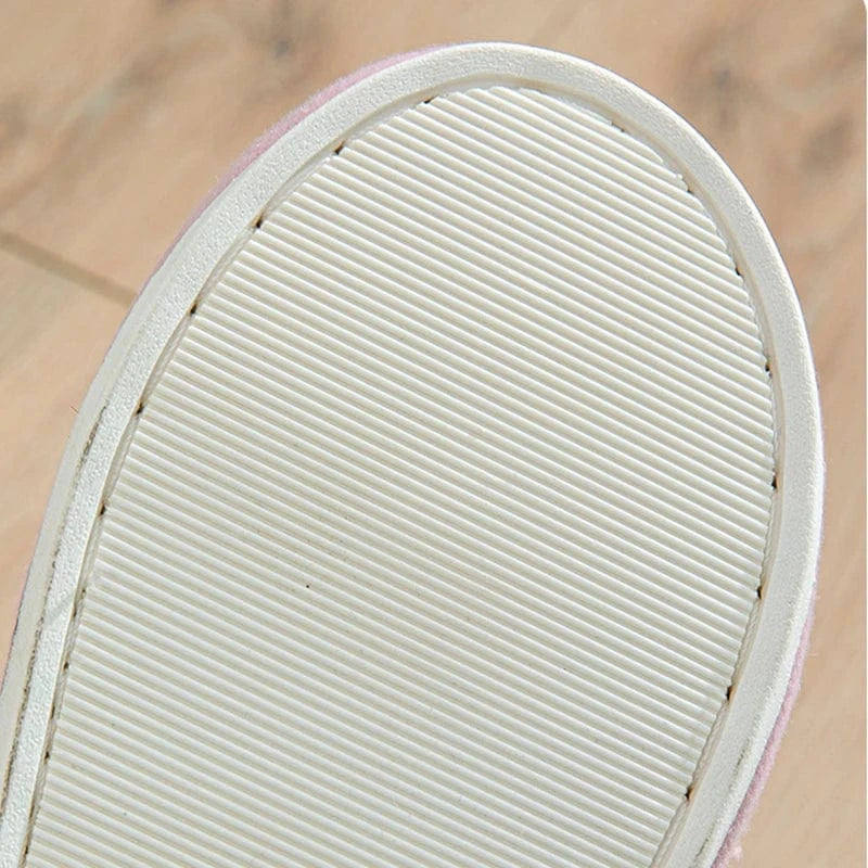 Chaussons Ouverts Effet Fourrure Bouclée