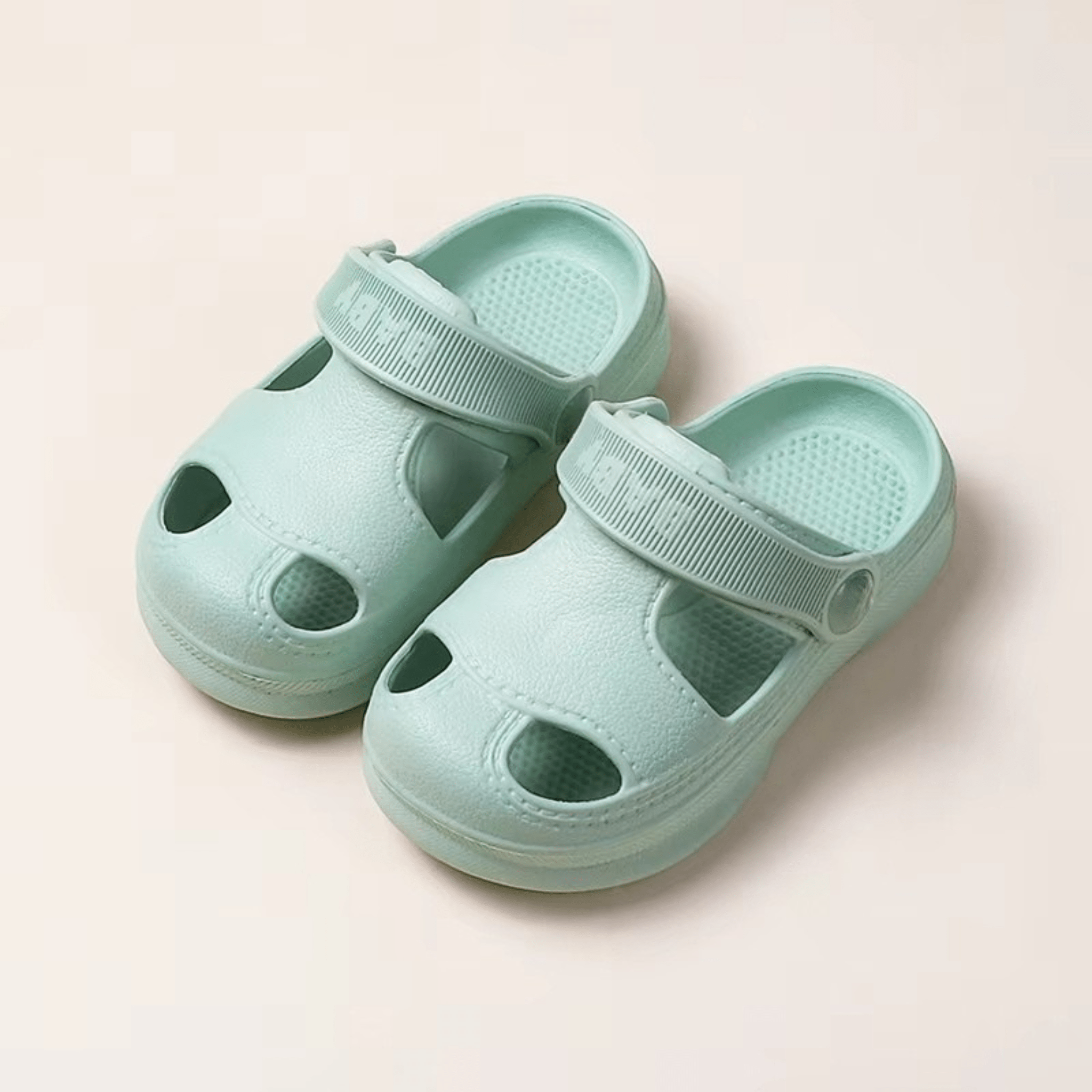 Chaussons Ouverts pour Enfants Bleu ciel / 19-20