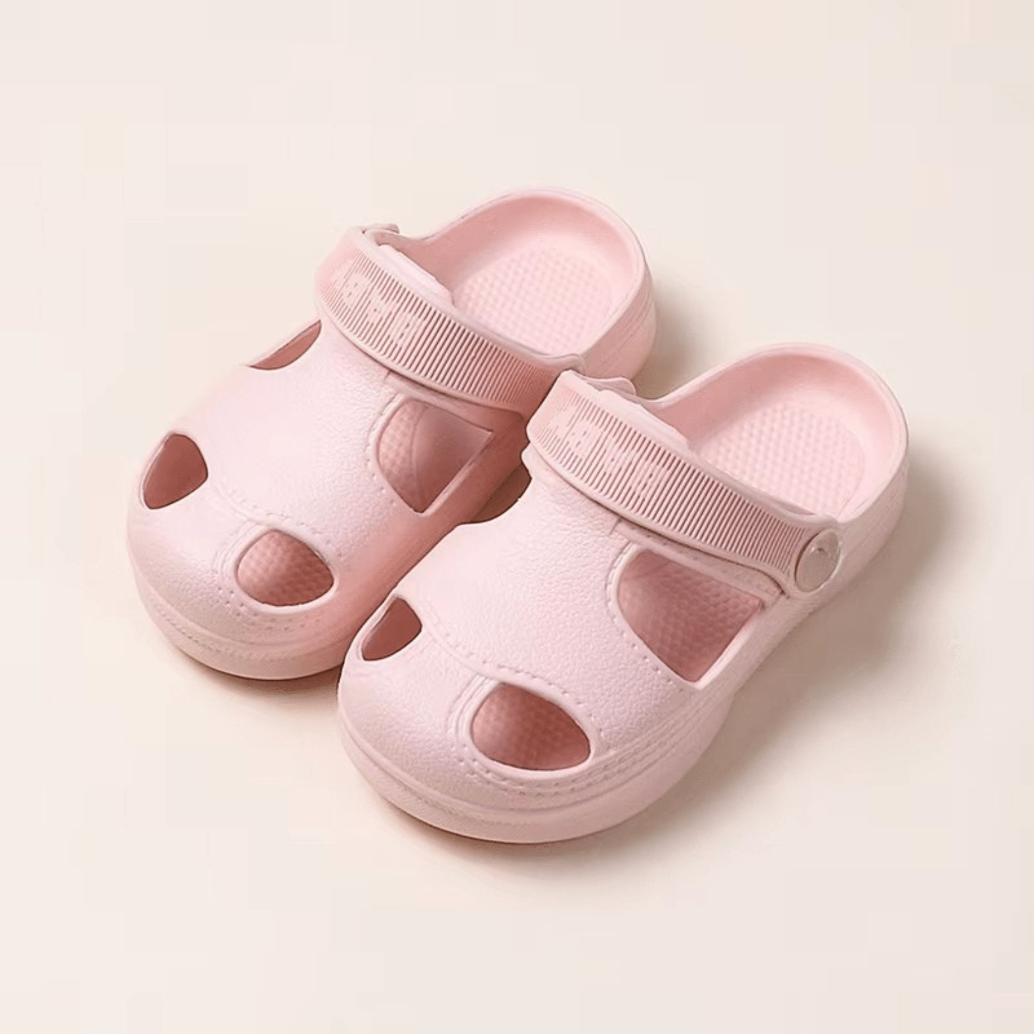 Chaussons Ouverts pour Enfants Rose / 19-20
