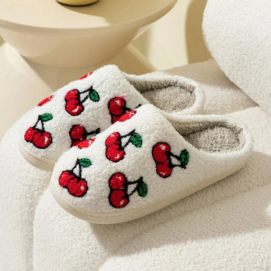 Chaussons pour Femme Cherry Blanc / 36-37