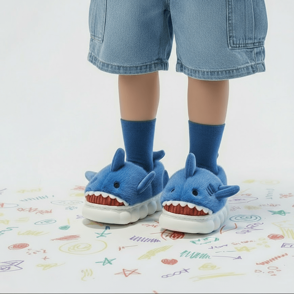 Chaussons Requin pour Enfant