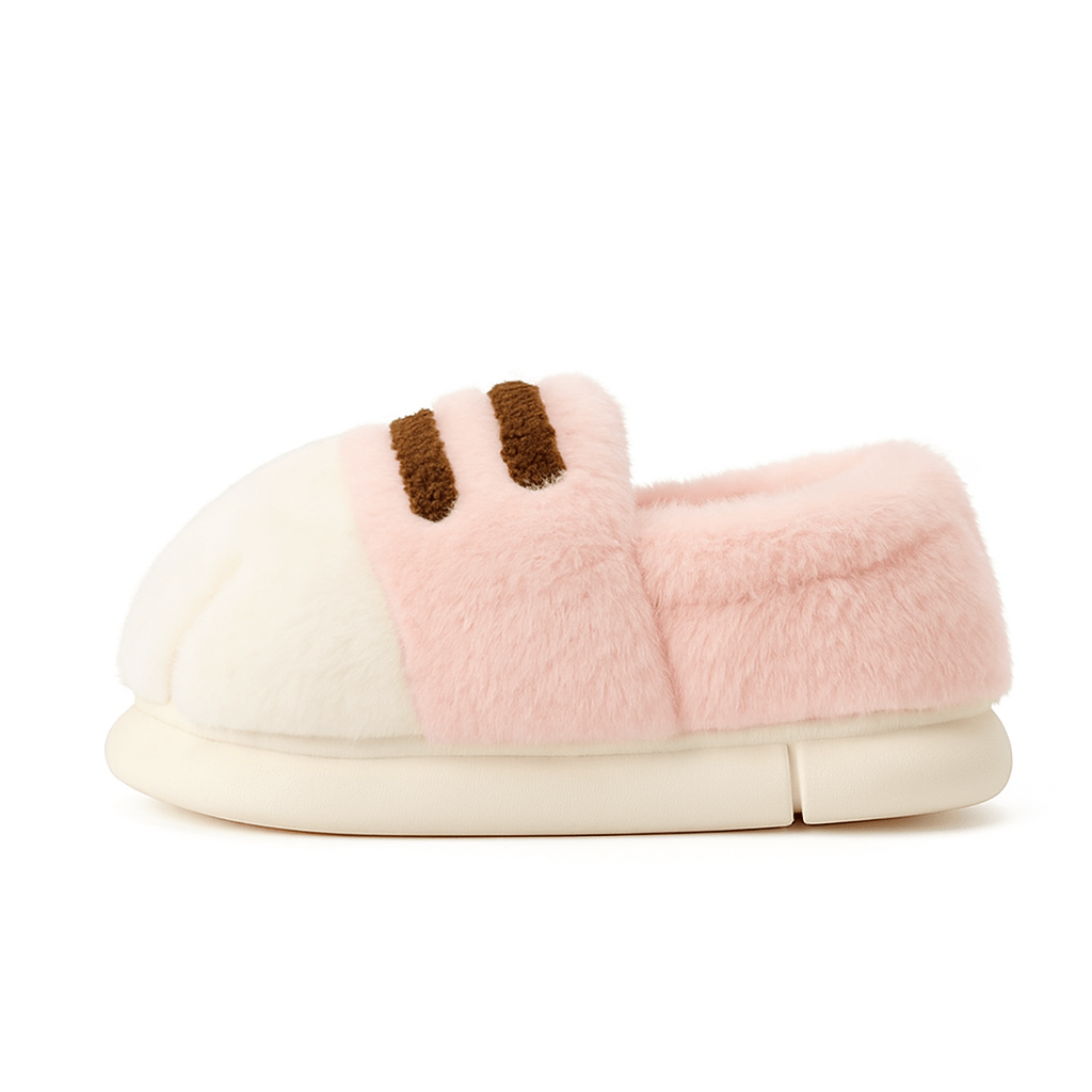 Chaussons Rigolos pour Femme Rose / 34-35