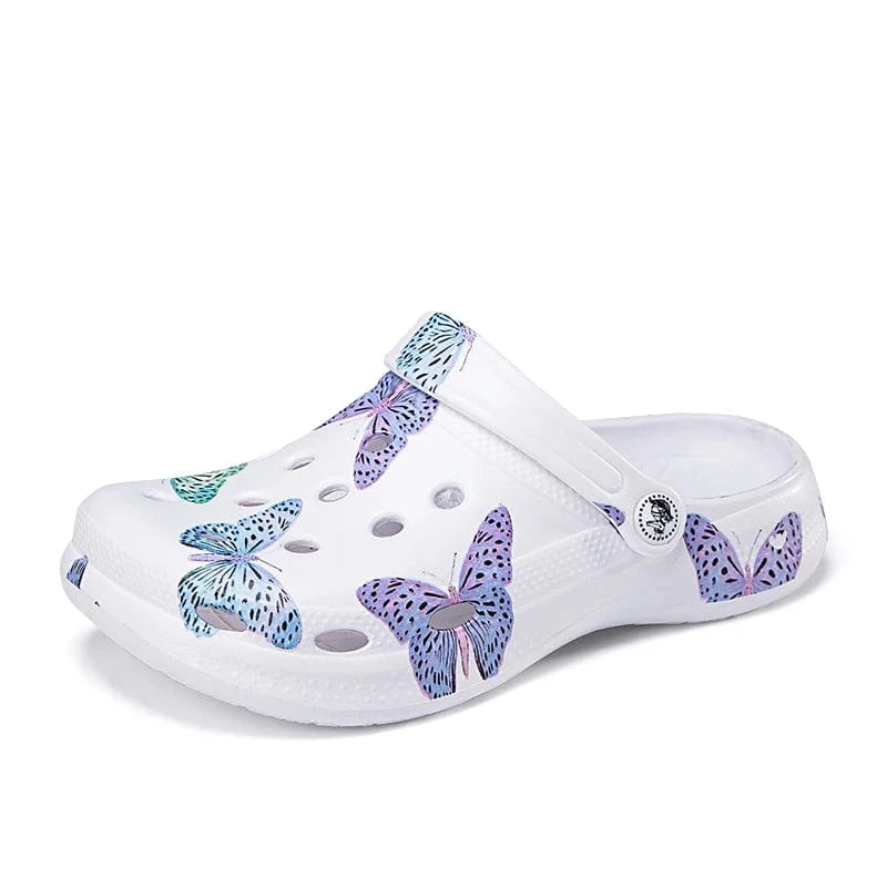 Chaussons Sabots Papillon pour Femme Lila / 35-36