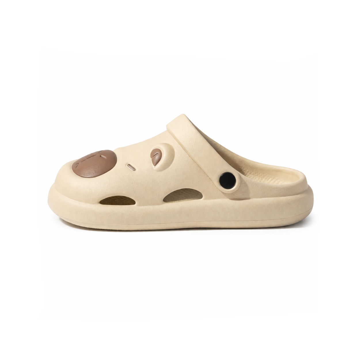 Chaussons Sabots Capybara Bochausson vue de face