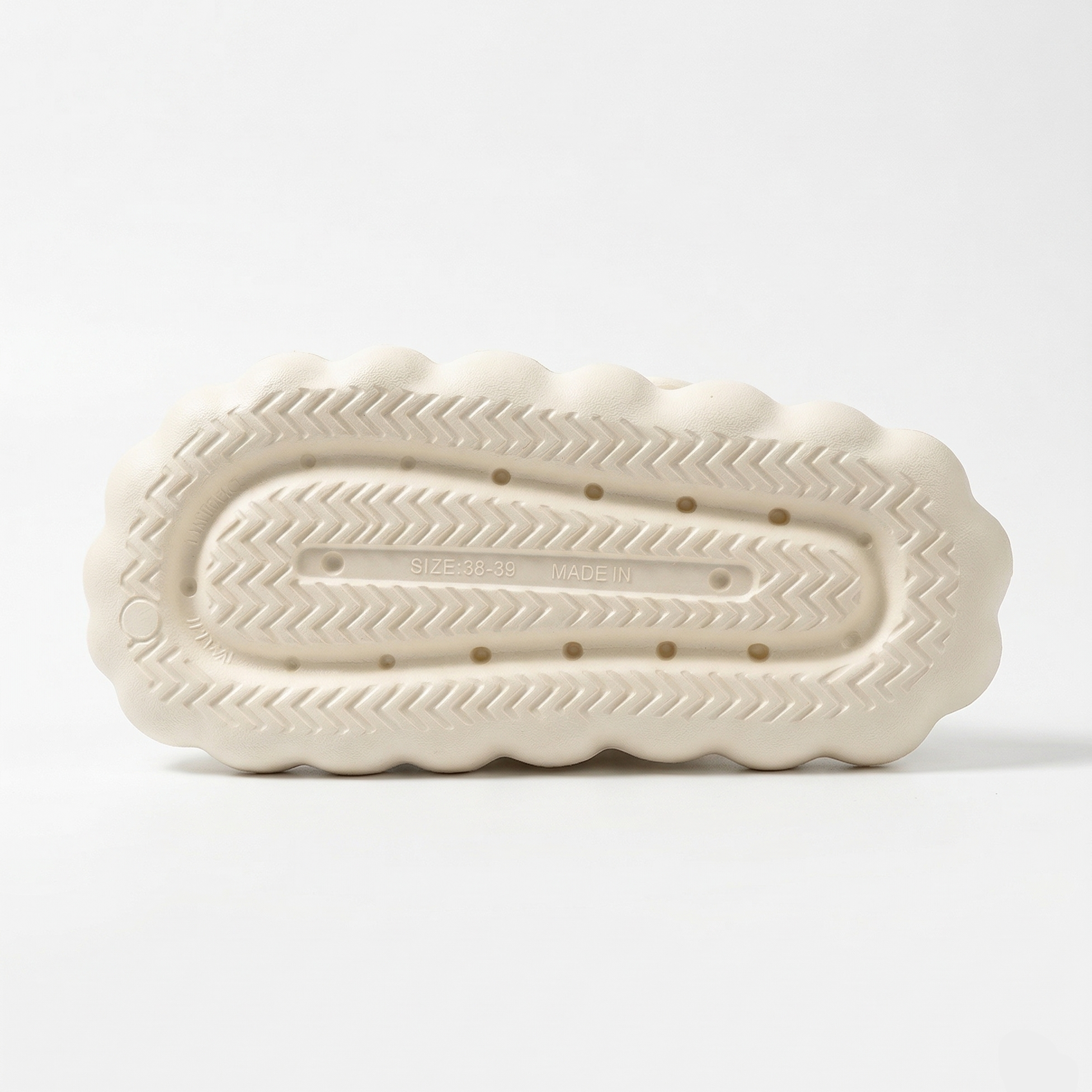 Chaussons Sabots Mouton Bochausson vue portee