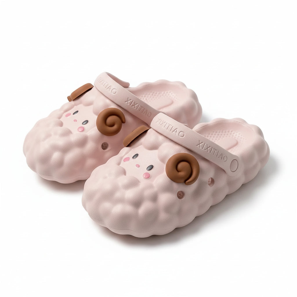 Chaussons Sabots Mouton Bochausson vue arriere