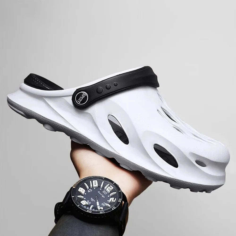 Chaussons Sabots pour Homme Blanc / 39
