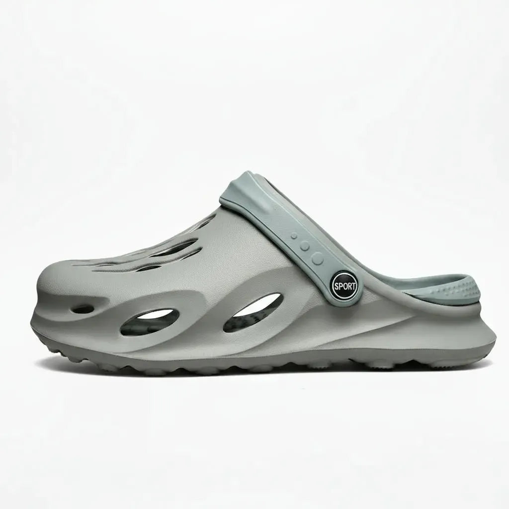 Chaussons Sabots pour Homme Gris / 39