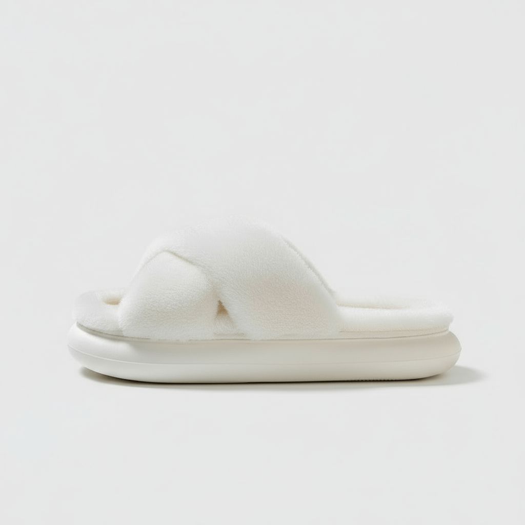 Chaussons Sandales en Fourrure