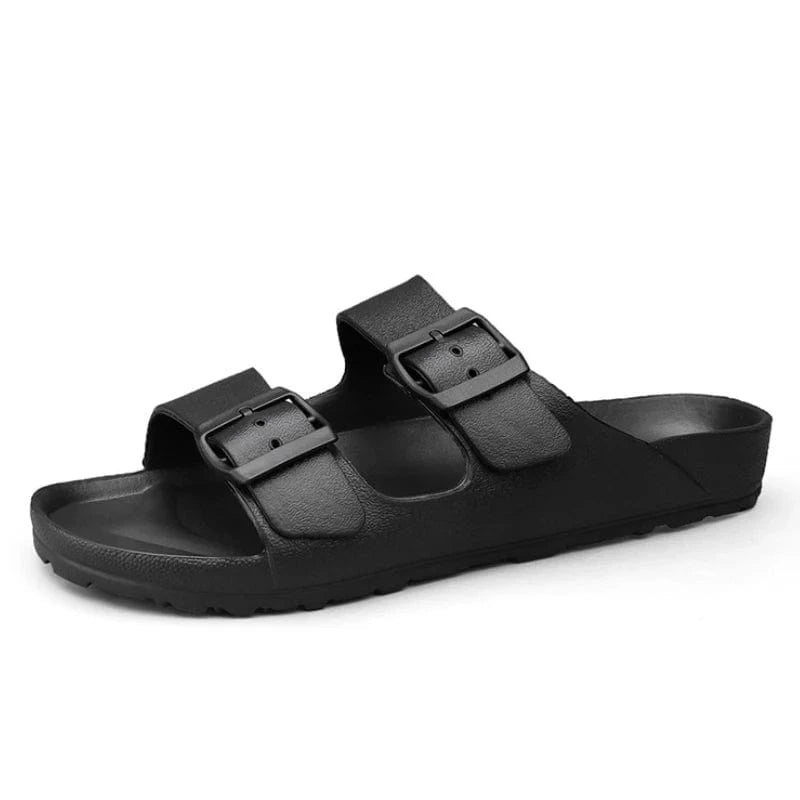 Chaussons Sandales pour Homme Noir / 38