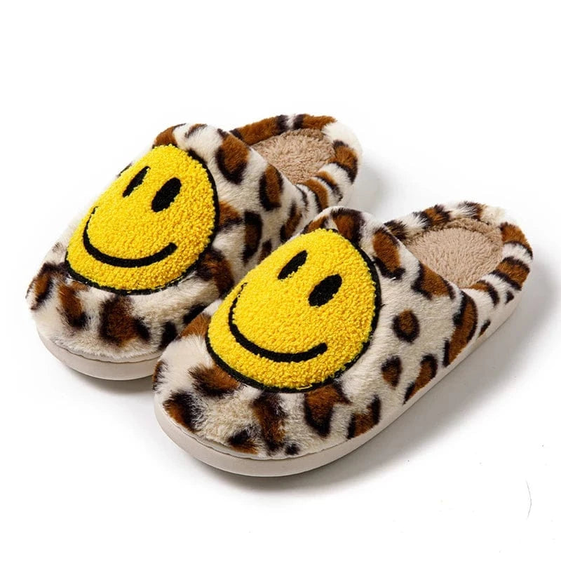 Chaussons Smiley Écru / 35-36