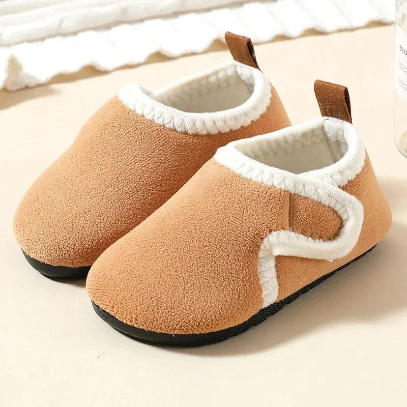 Chaussons Souples pour Enfant Marron / 20-21