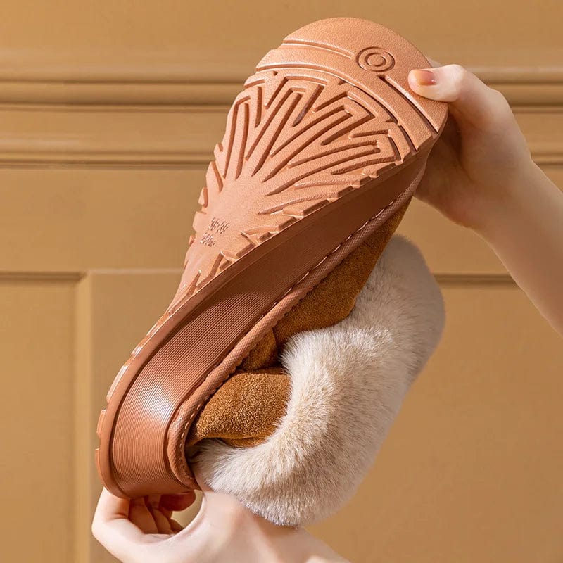 Chaussons Très Chauds Bottines pour Femme