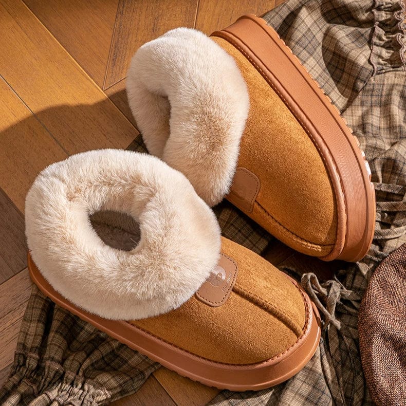 Chaussons Très Chauds Bottines pour Femme