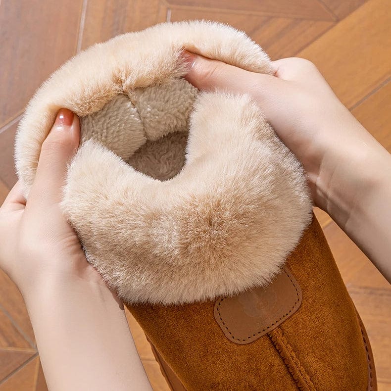 Chaussons Très Chauds Bottines pour Femme