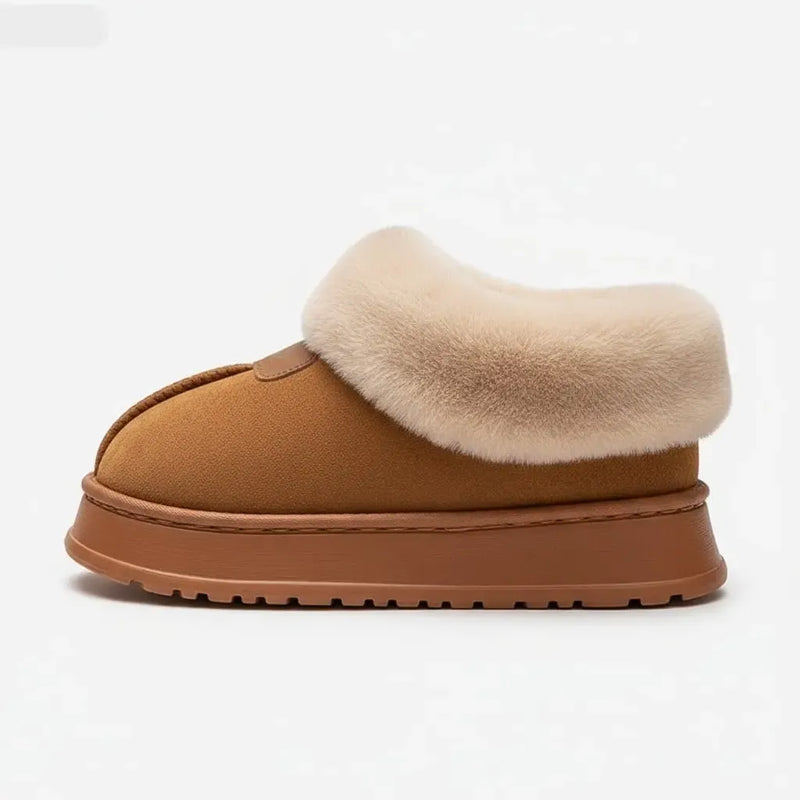 Chaussons Très Chauds Bottines pour Femme