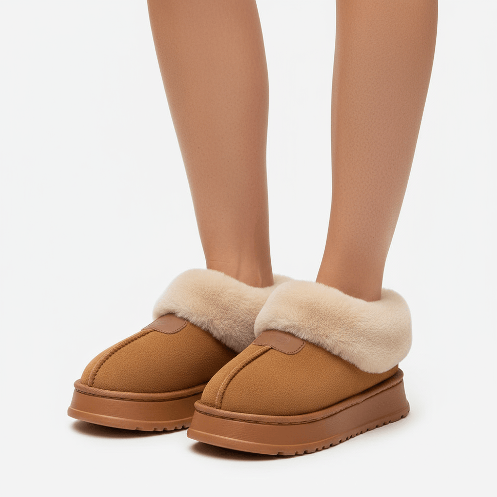 Chaussons Très Chauds Bottines pour Femme