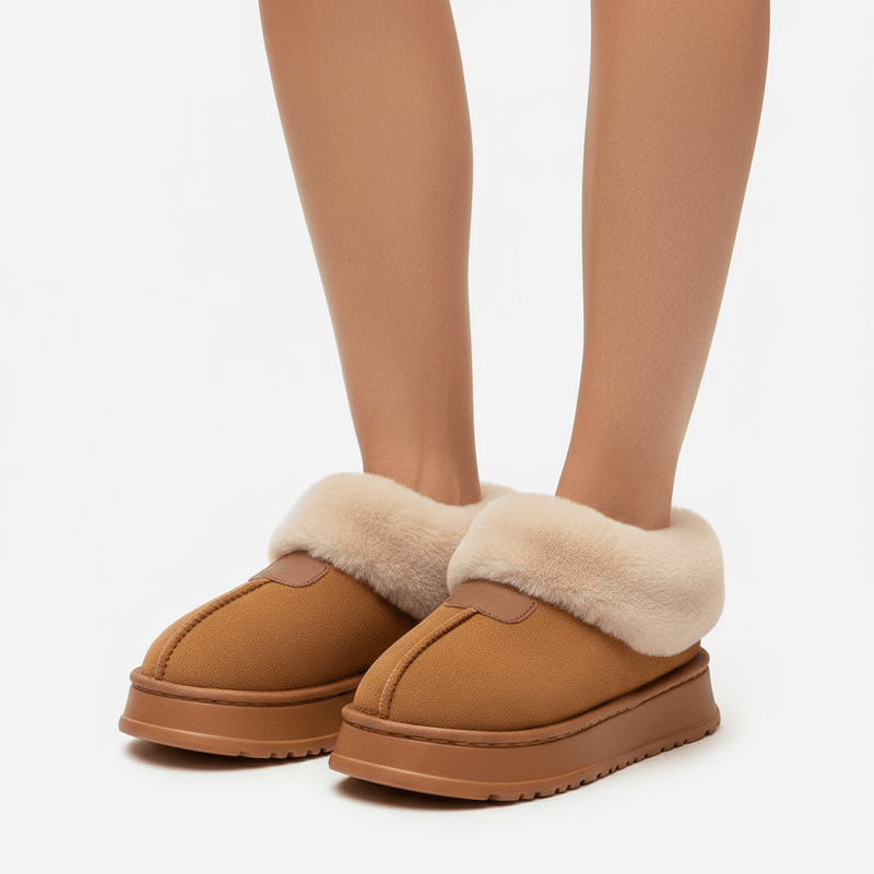 Chaussons Très Chauds Bottines pour Femme