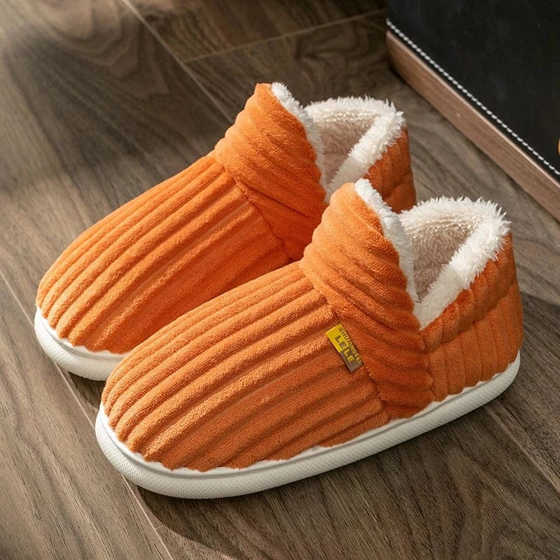Chaussons Très Chauds pour Femme Orange / 35-36