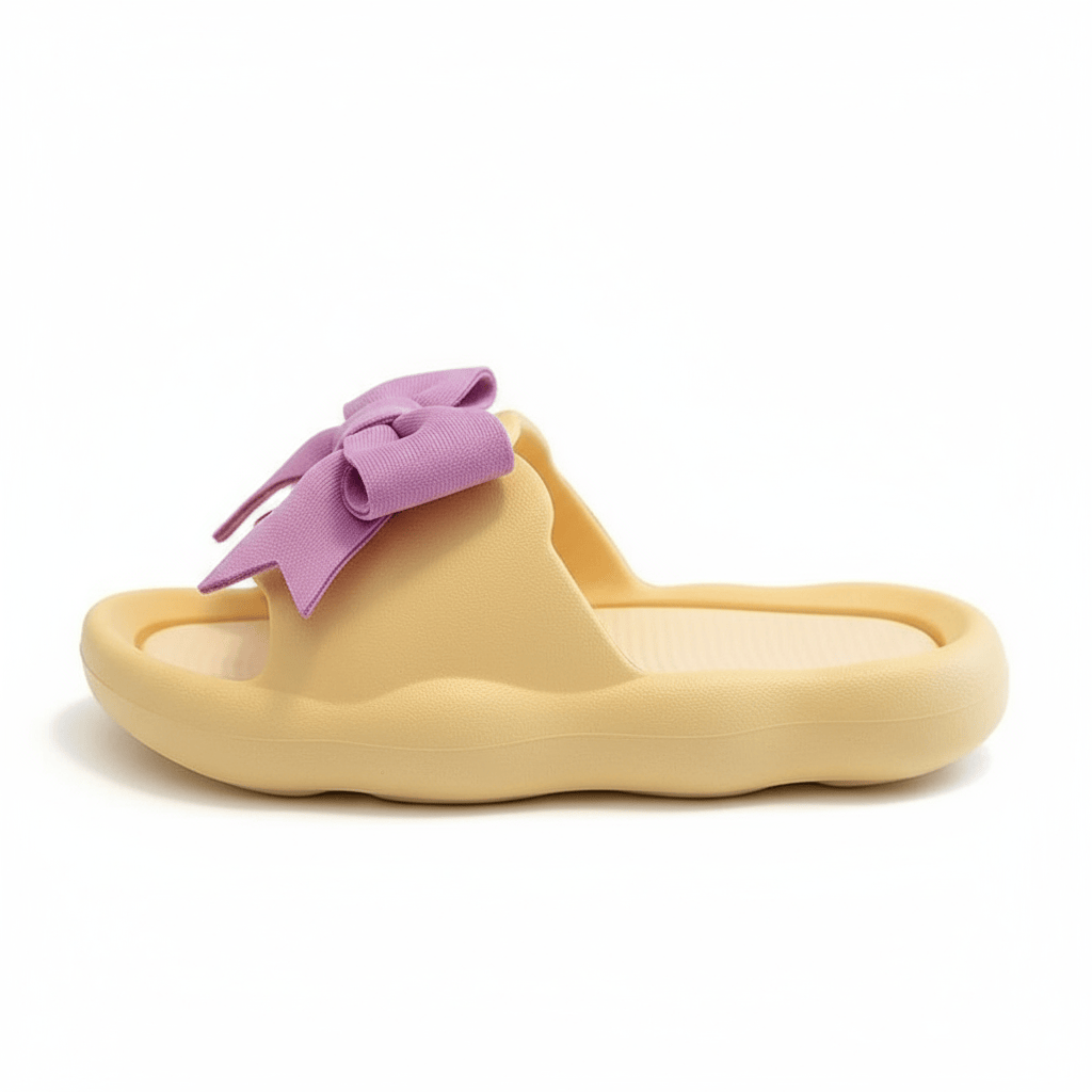 Claquettes pour Enfant Fille à Noeud