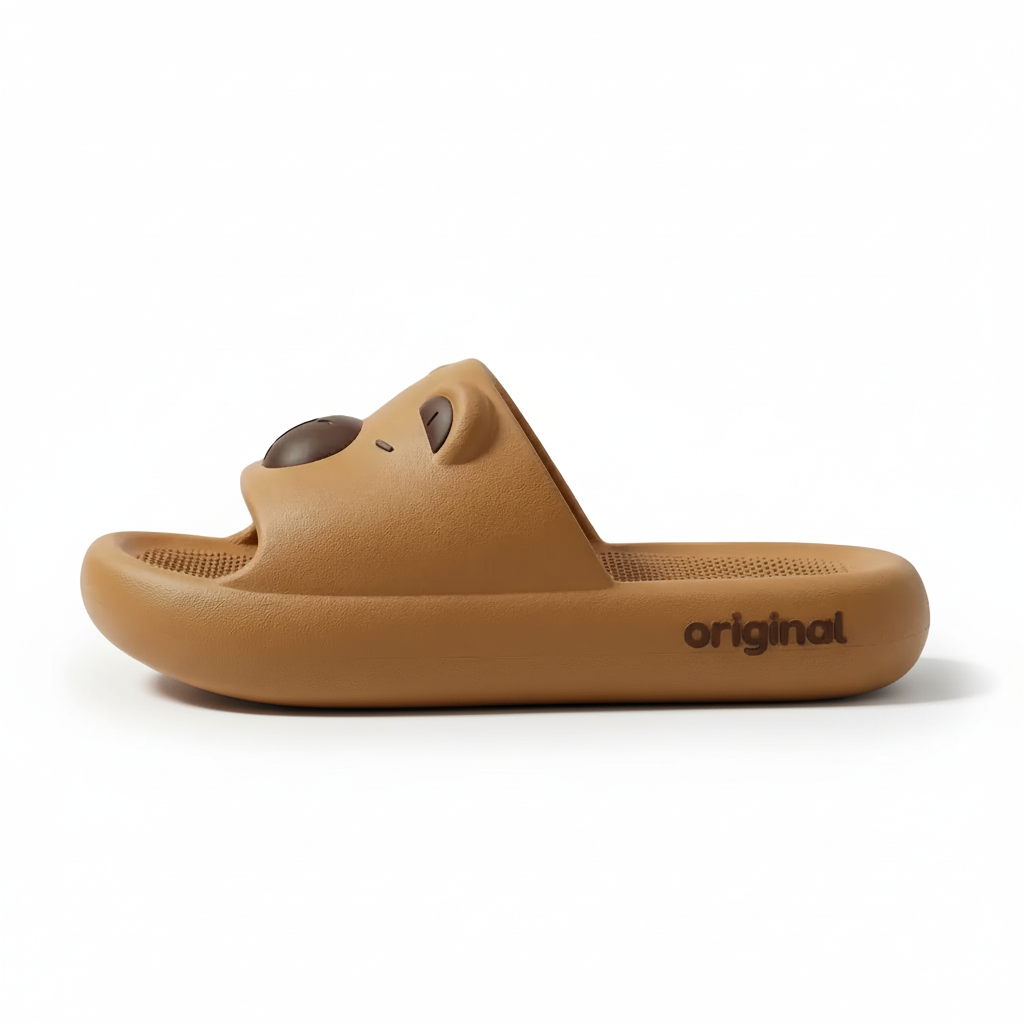 Claquettes Capybara Femme Plage Bochausson vue de face