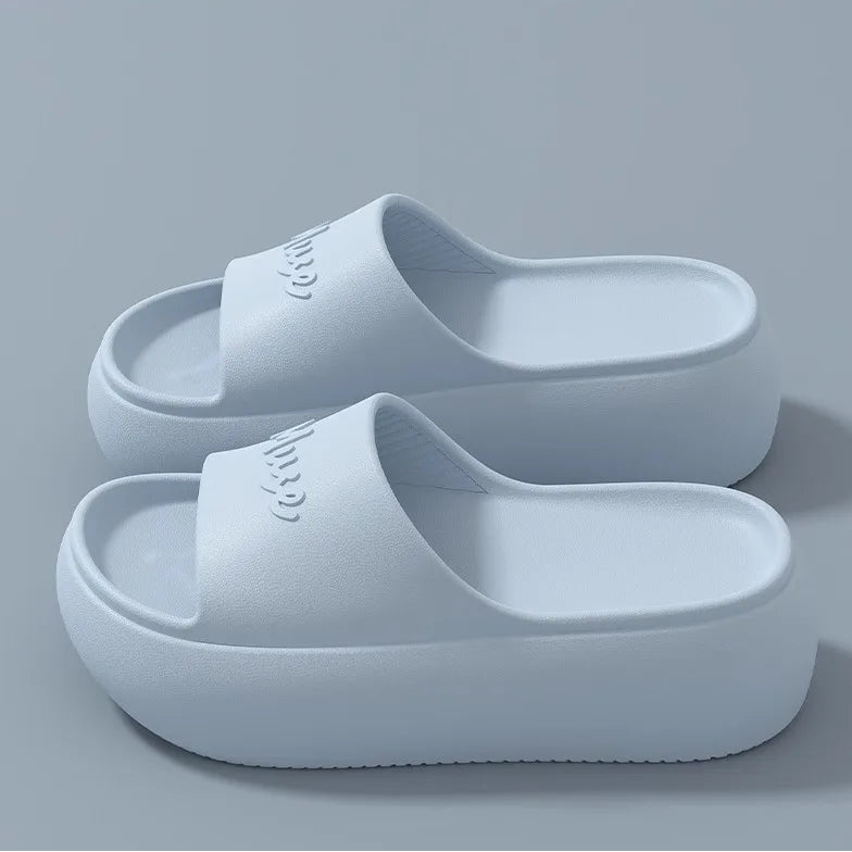 Claquettes Compensées Été Bochausson vue de cote