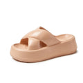 Claquettes Compensées Femme Bochausson vue de dessus