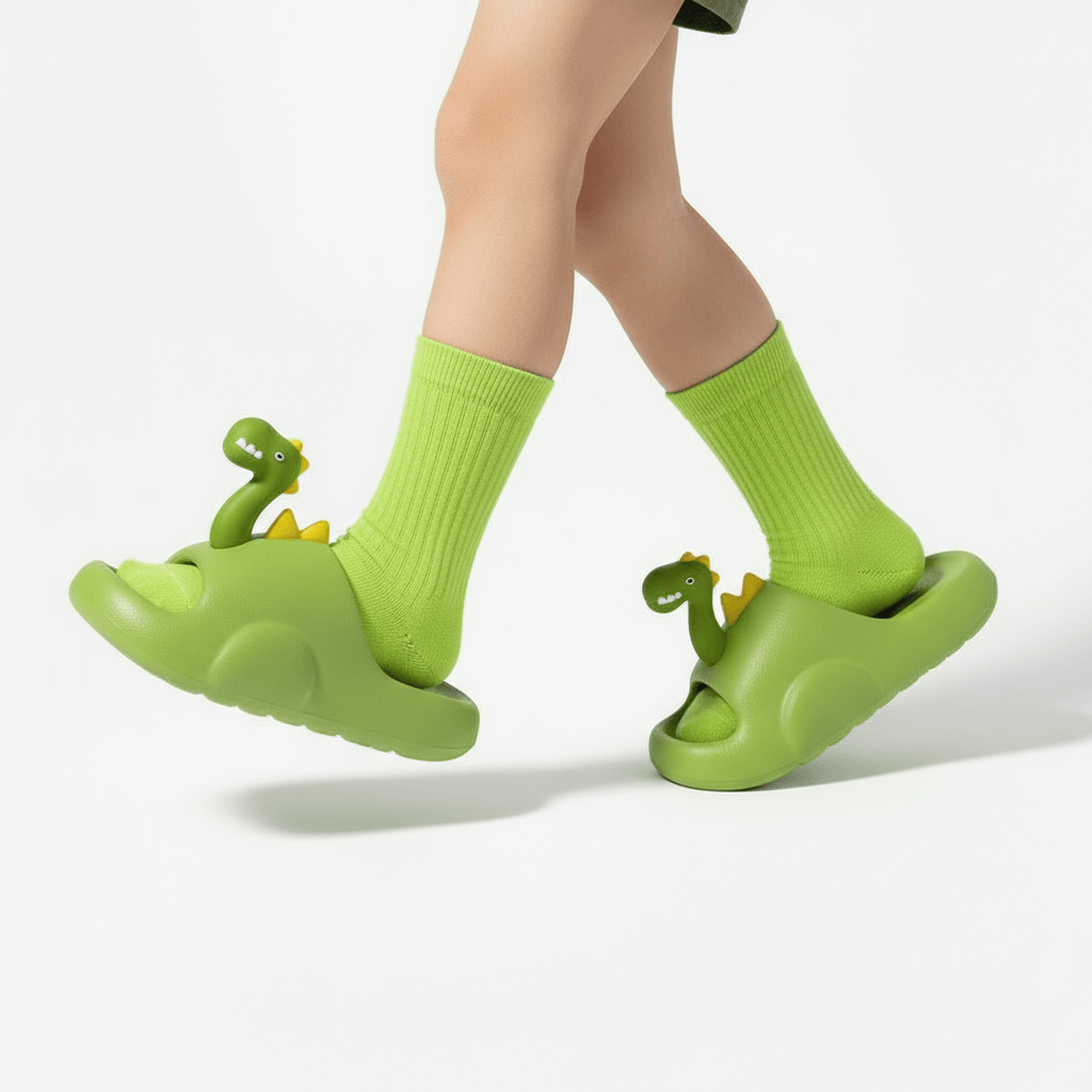 Claquettes Dinosaure