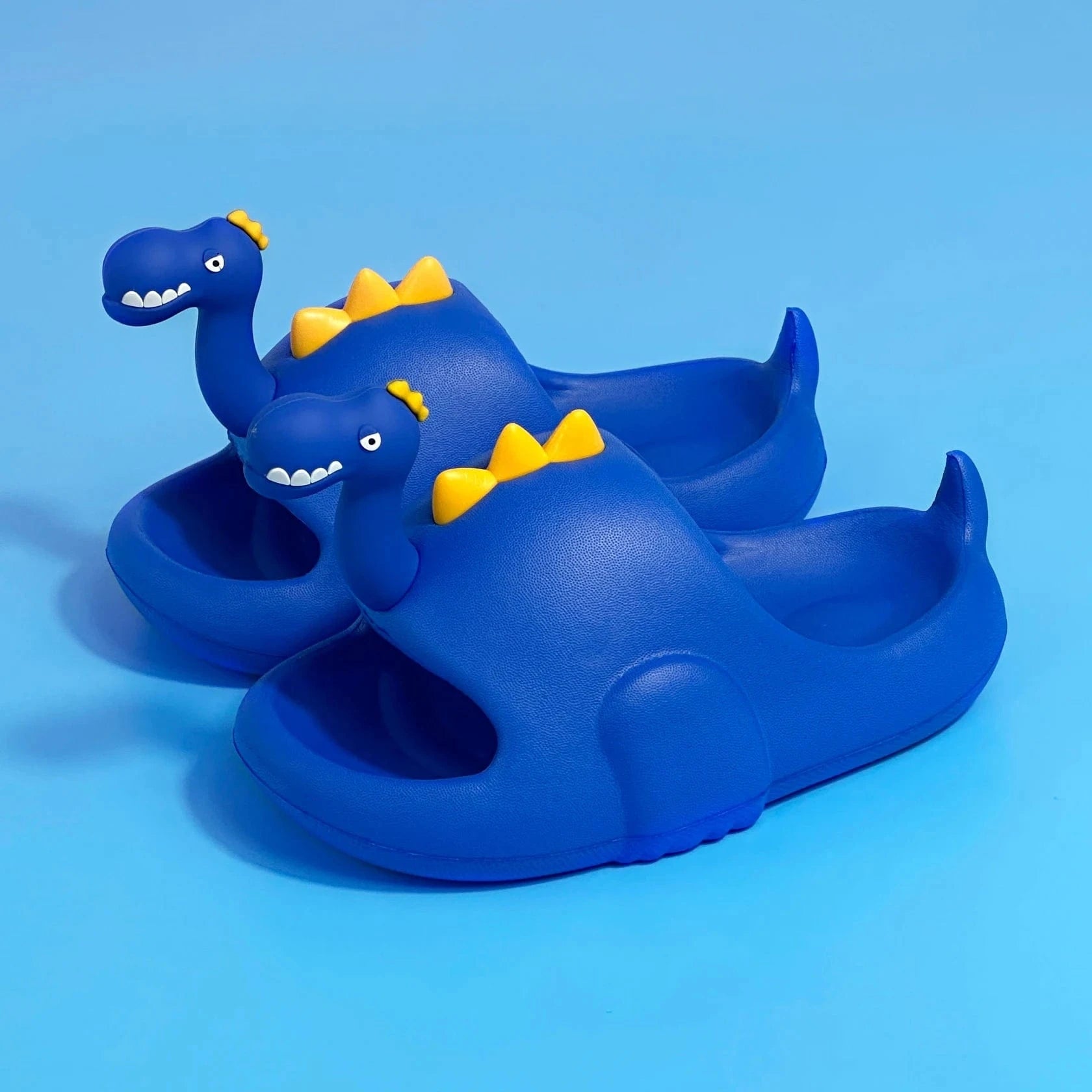 Claquettes Dinosaure Bleu / 25-26