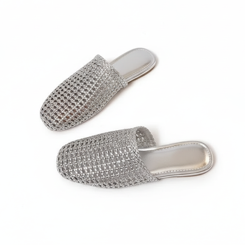 Claquettes Femme Habillée Bochausson vue portee