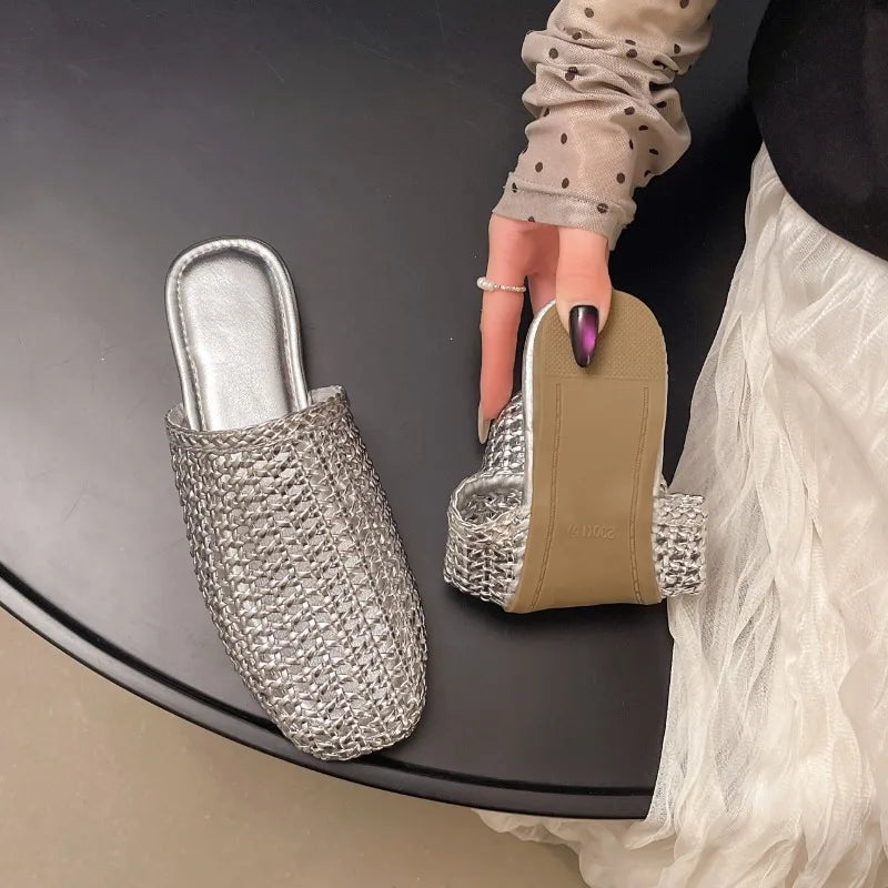 Claquettes Femme Habillée Bochausson vue arriere