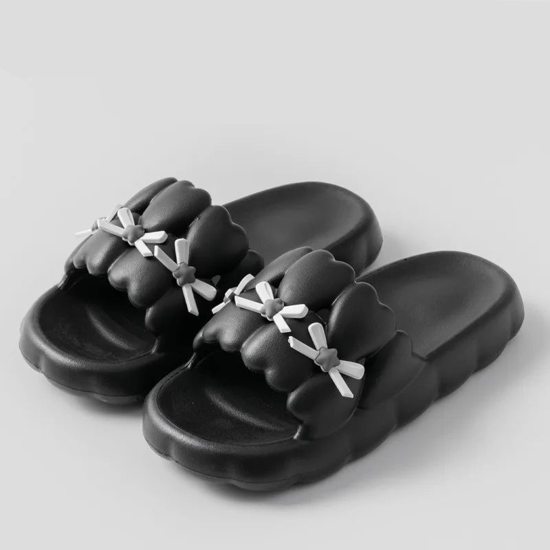 Claquettes Femme Plage Noeud Bochausson vue d ensemble