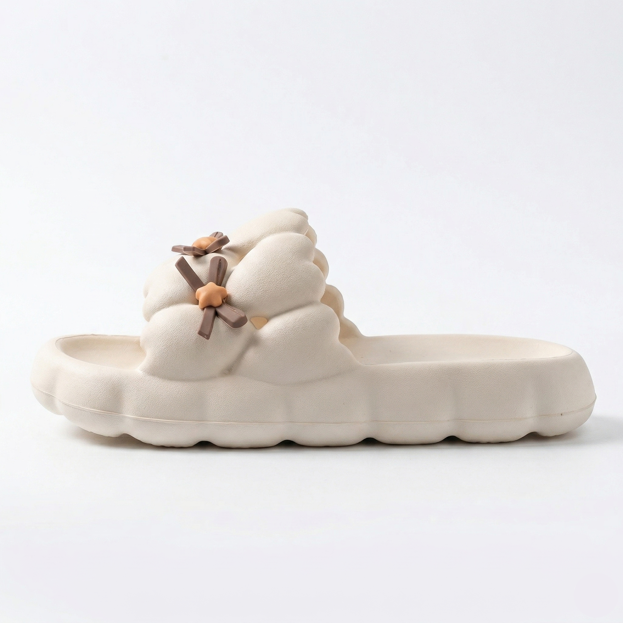 Claquettes Femme Plage Noeud Bochausson vue arriere