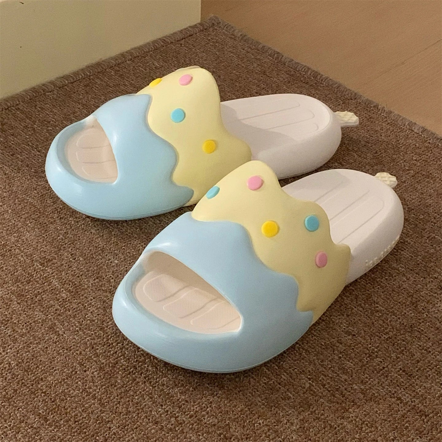 Claquettes Glace Femme Été Bochausson vue arriere