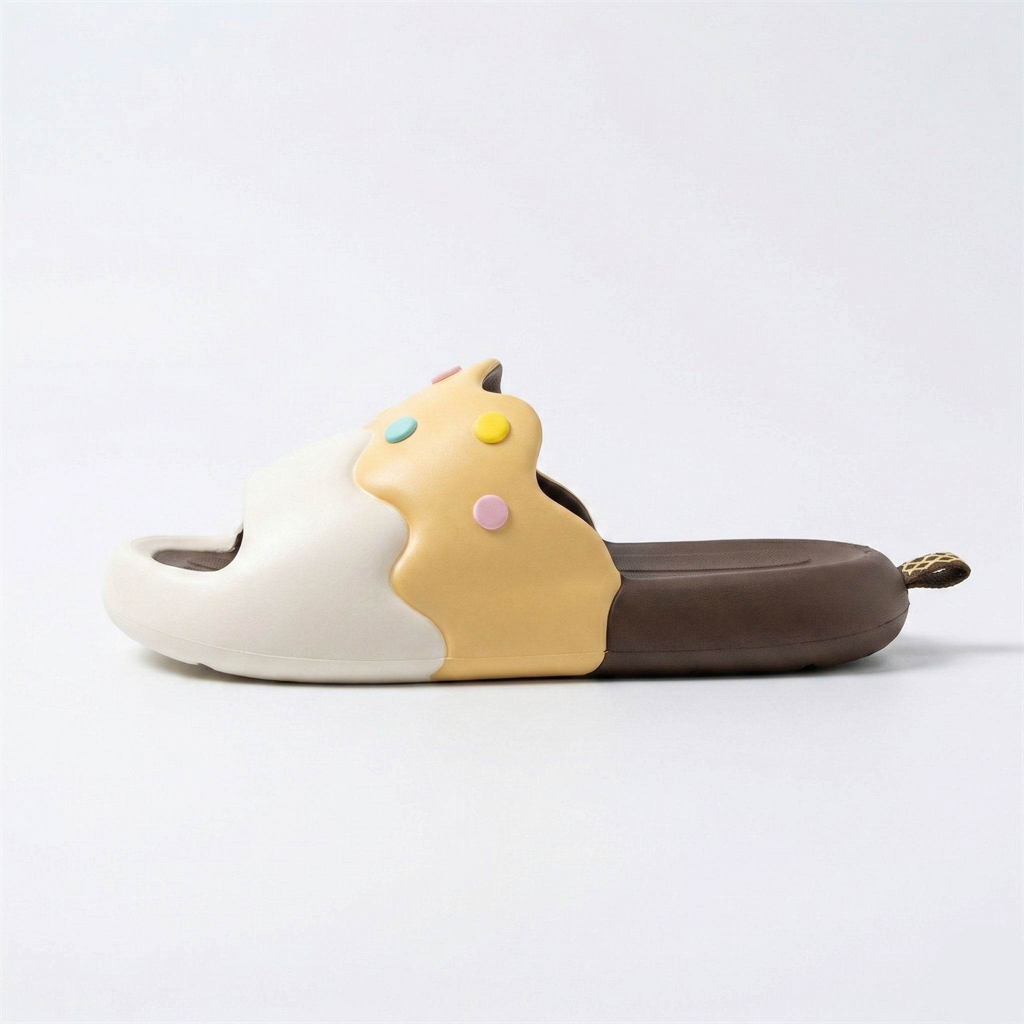 Claquettes Glace Femme Été Bochausson vue de cote