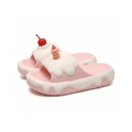 Claquettes Glace Gâteau Femme Bochausson vue de face