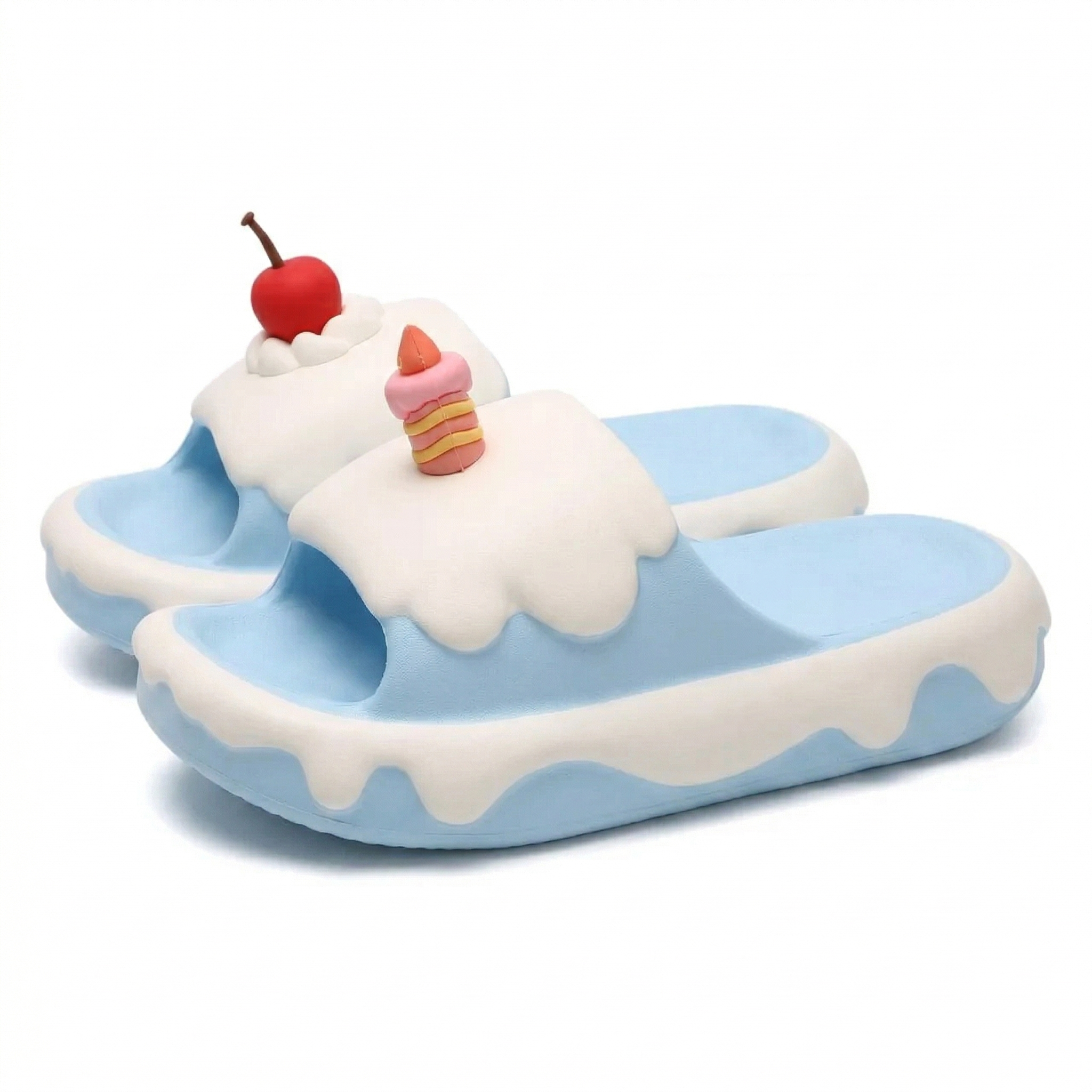 Claquettes Glace Gâteau Femme Bochausson detail