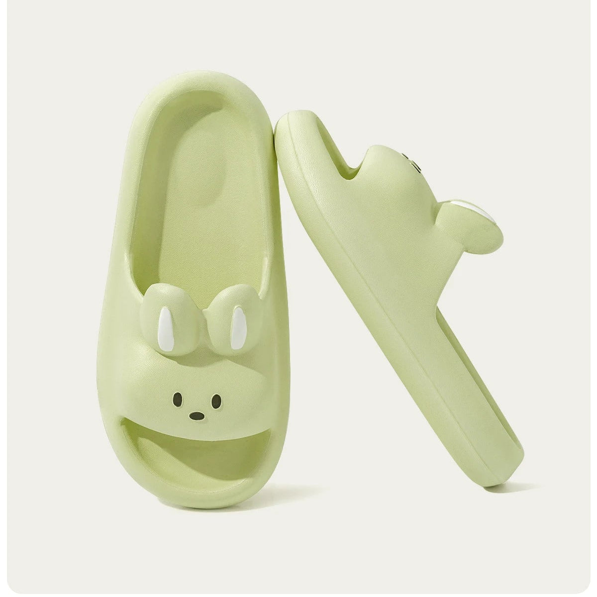 Claquettes Lapin Fun Été Plage Bochausson vue de dessus