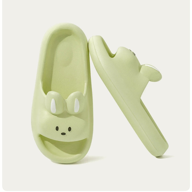 Claquettes Lapin Fun Été Plage Bochausson vue de dessus