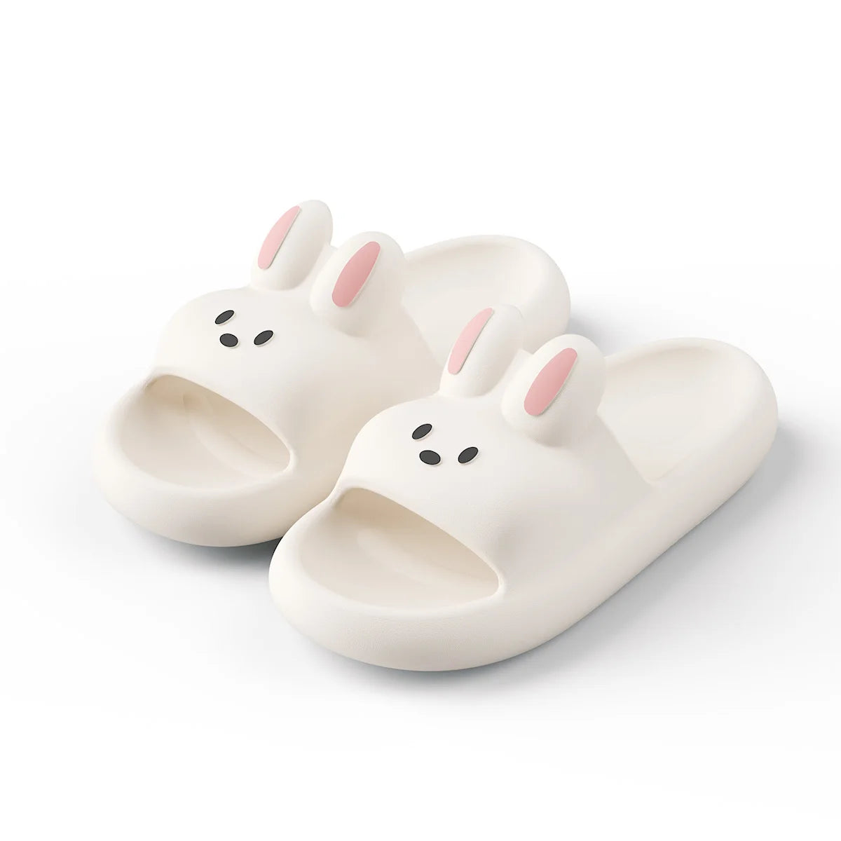 Claquettes Lapin Fun Été Plage Bochausson mise en scene