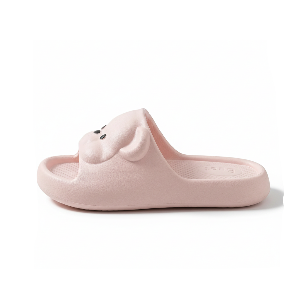 Claquettes Ours Plage Bochausson vue de face