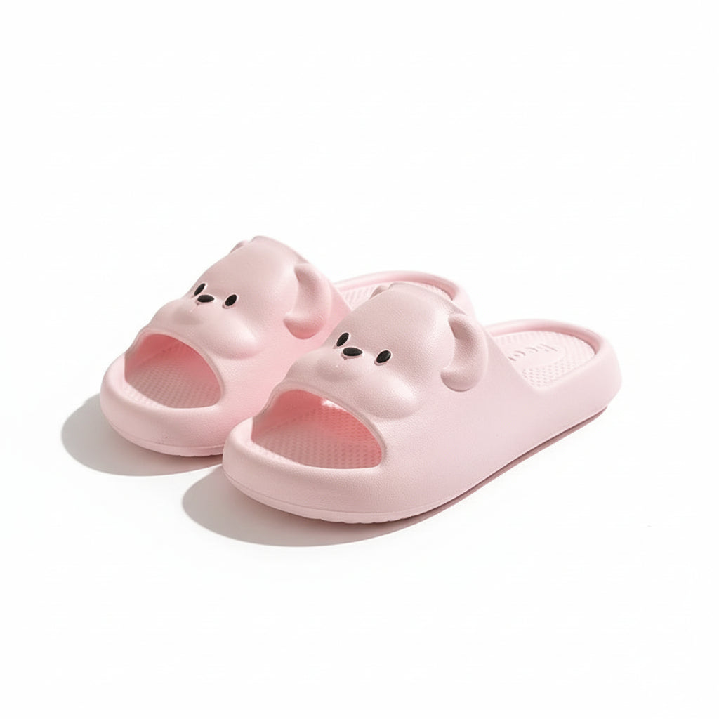 Claquettes Ours Plage Bochausson vue de profil