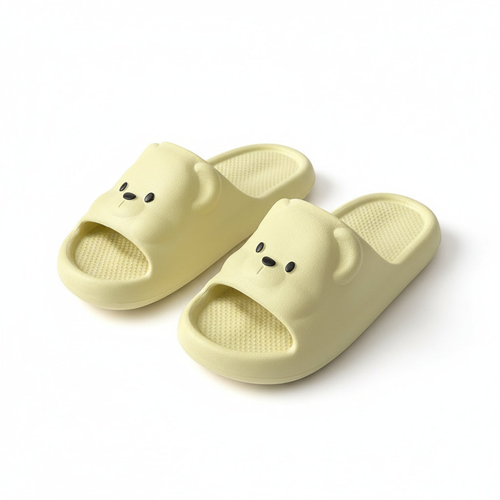 Claquettes Ours Plage Bochausson detail