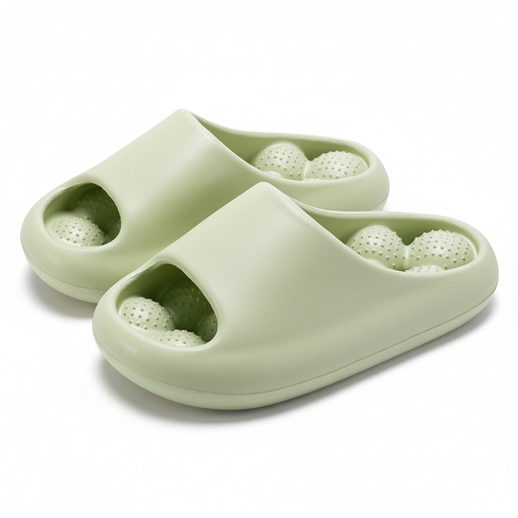 Claquettes Piscine Mixte Bochausson vue de profil