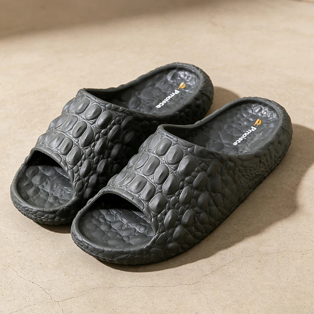 Claquettes Plastique Confortables Bochausson vue de face