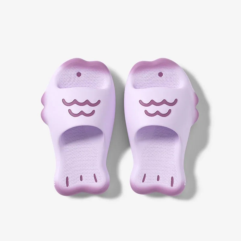 Claquettes Poisson Kawaï Femme Été Bochausson mise en scene
