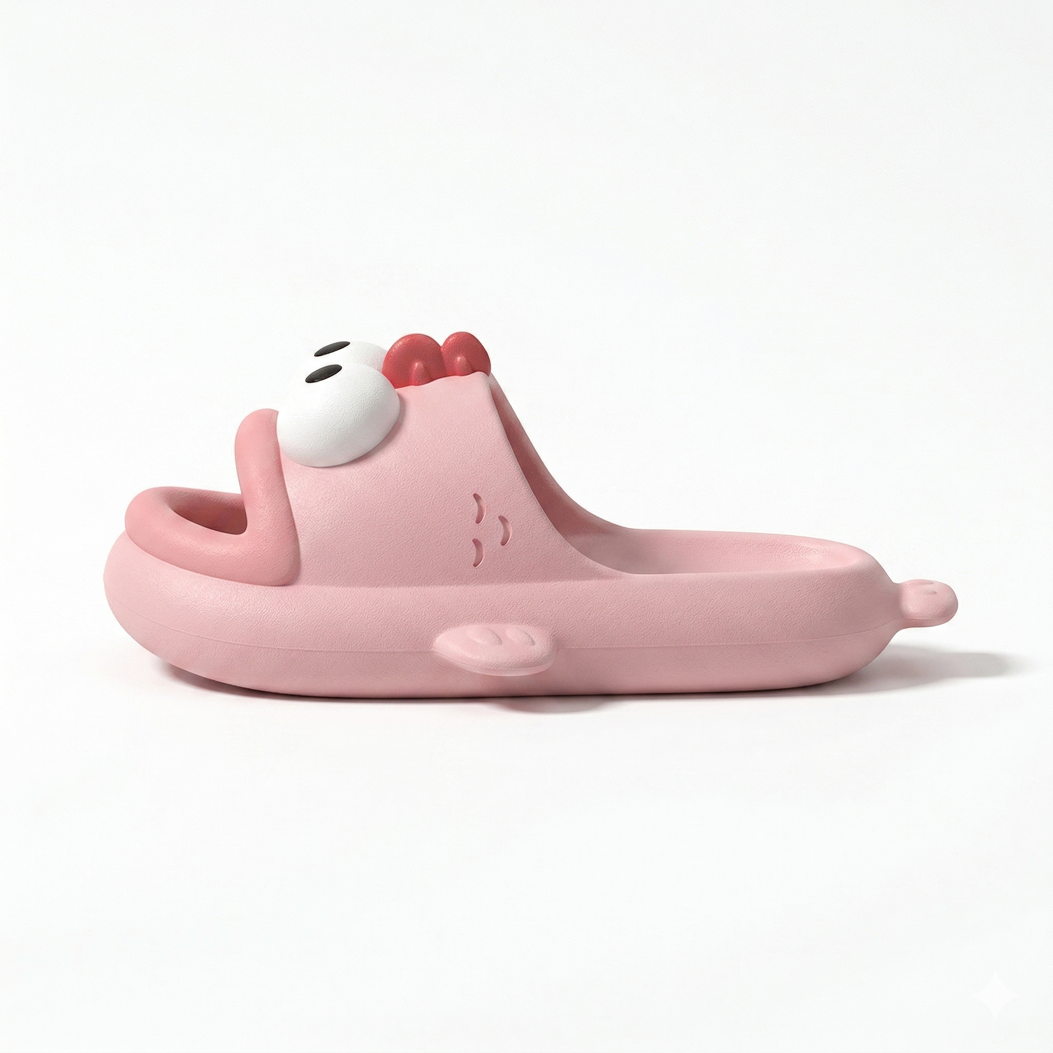 Claquettes Poisson Rigolo Bochausson vue de cote