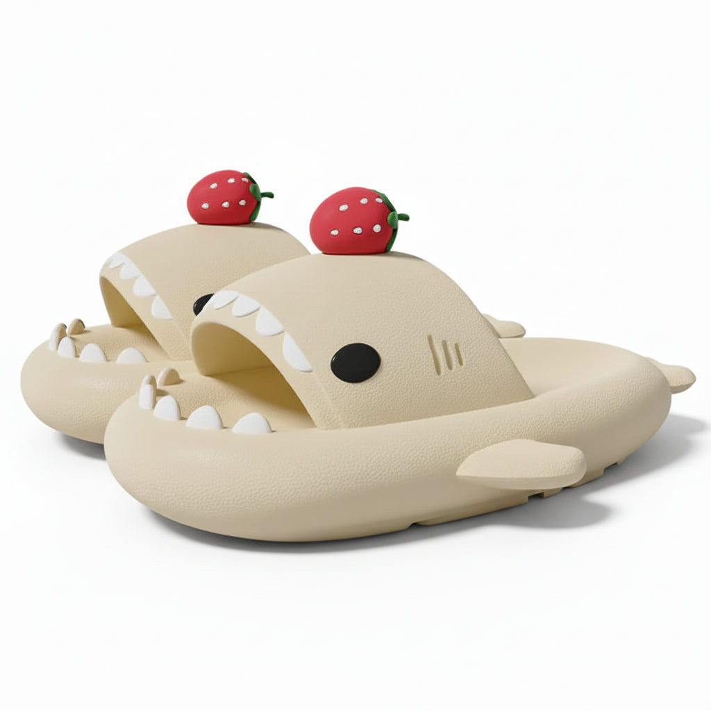 Claquettes Requin Femme Plage Bochausson vue arriere